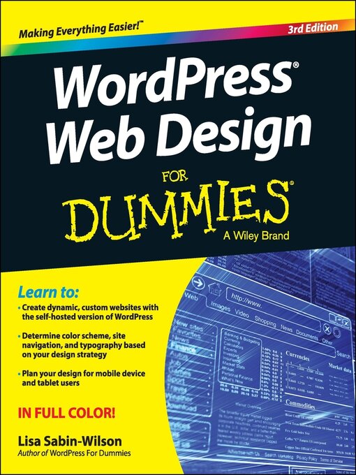 Title details for WordPress Web Design For Dummies by Lisa Sabin-Wilson - Available